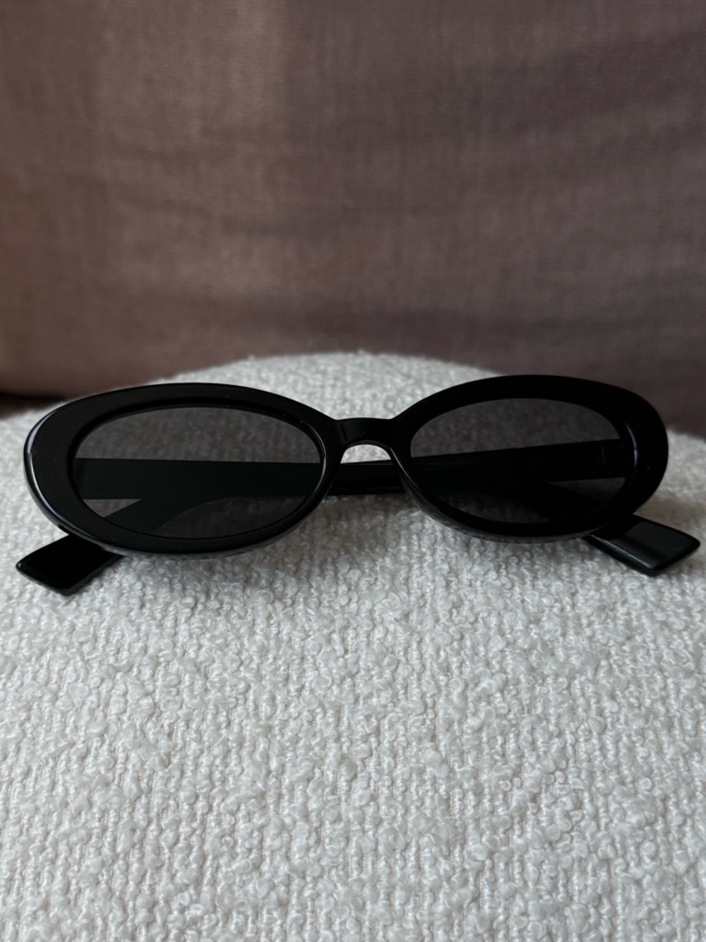 H&M Black Sunglasses Minimal Chic Everyday Classic - Picture 8 of 9